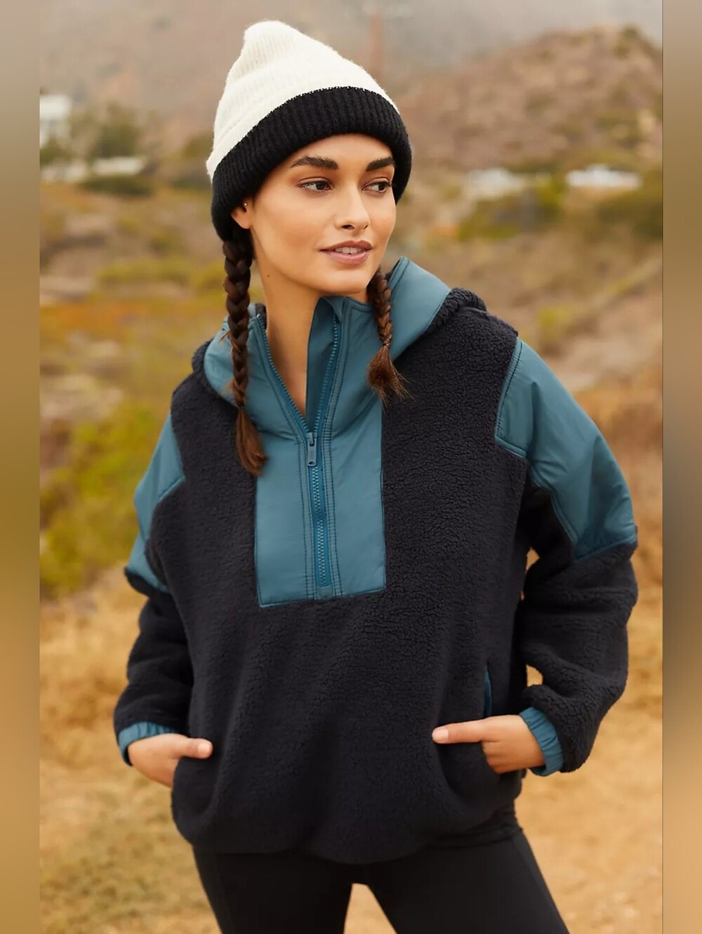 Free People Movement Lead The Pack Fleece Pullover